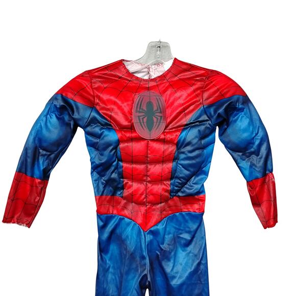 Marvel Spiderman Rubies Costume Size Small Kids Padded Chest No Mask Included - Picture 2 of 10